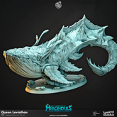 Queen Leviathan 3D-printed model